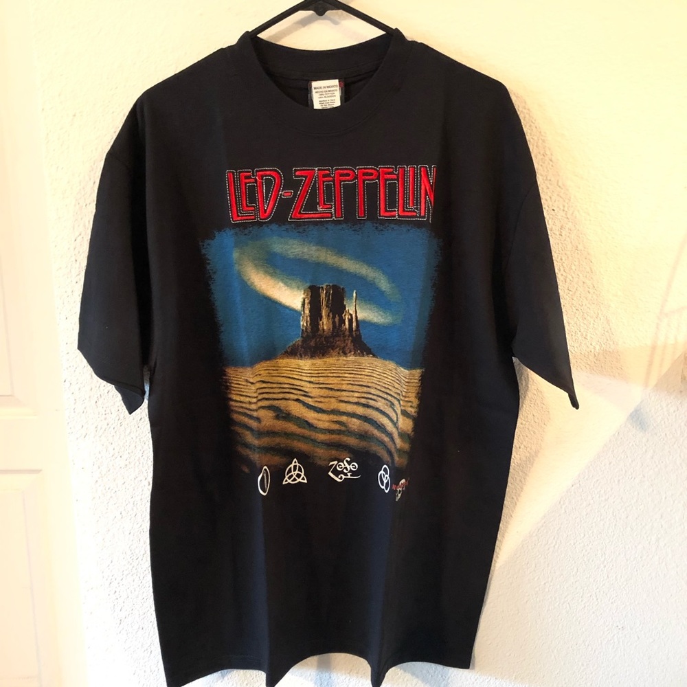 Led-Zeppelin Band Graphic Tee Sz XL